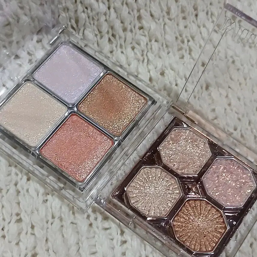 [BUNJANG] Etude & Rom&nd Glitter Palette Set / 에뛰드 롬앤 글리터팔레트 세트