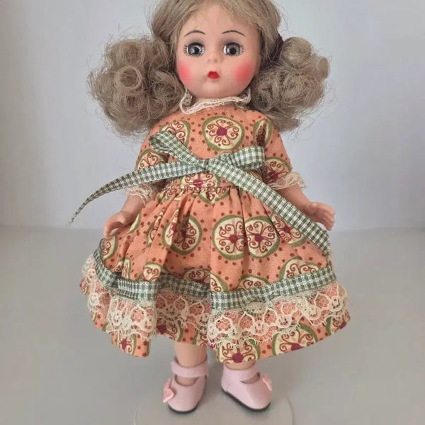 [BUNJANG] Madame Alexander Doll Orange Dress Outfit / 주황 원피스 조합 마담 알렉산더 인형