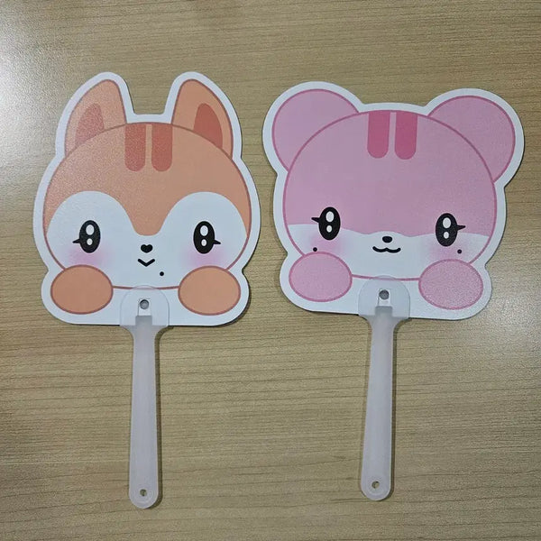 [BUNJANG] IVE Mini V Lucky Draw Fan [Yujin, Gaeul] Bundle Set / (일괄)아이브 미니브 팝업 부채 이서 가을