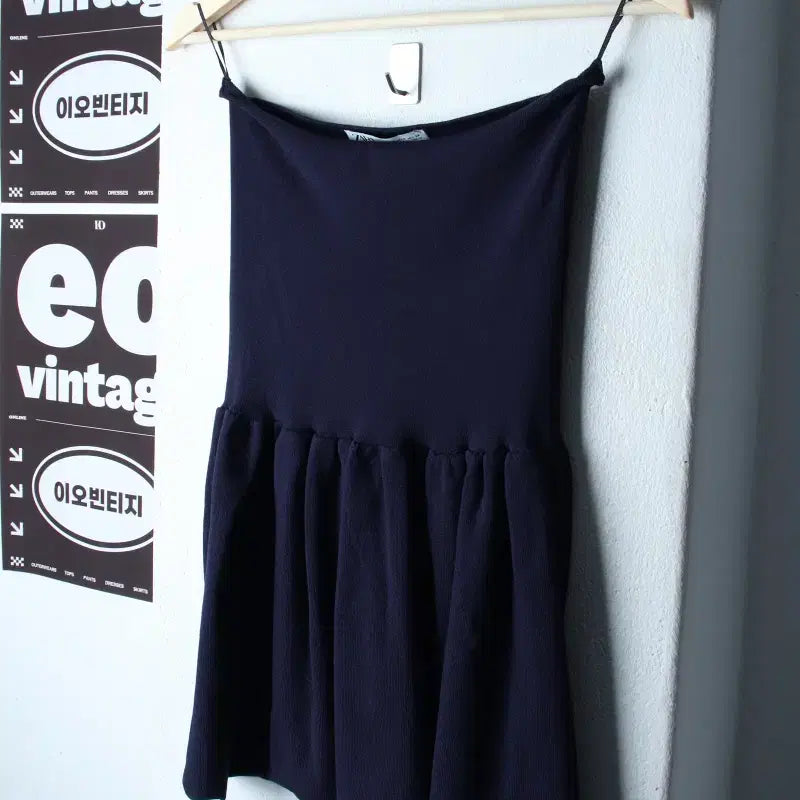 [BUNJANG] Zara Sleeveless Knit Dress Navy Short H36107 / W(M) 자라 드레스 원피스 민소매 니트 네이비 숏-H36107