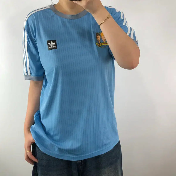 [BUNJANG] Adidas Beavis and Butt-Head Cornholio Graphic T-Shirt Jersey (3XL) / [3XL] 아디다스 비비스 앤 버트헤드 콘홀리오 반팔져지