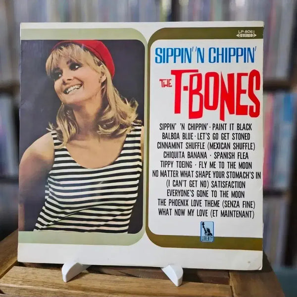 [BUNJANG] T-Bones Sippin' 'N Chippin' Lounge Rock LP / (1960년대 명곡, 서프 록, 이지리스닝, 라운지 CM송) T-Bones - Sippin' 'N Chippin' LP