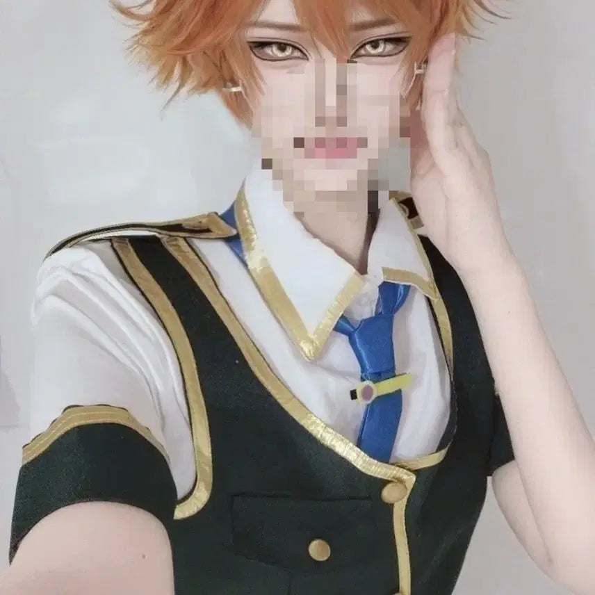 [BUNJANG] King of Prism Schwarz Rose Summer Uniform Cosplay Set / 킹프리 슈왈츠로즈 하복 코스프레