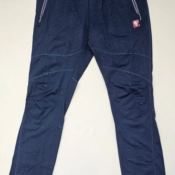[BUNJANG] Blackyak Men's Navy Patterned Tracking Pants / 블랙야크 남성용 네이비 패턴 트래킹 등산 아웃도어 패치 팬츠(34)