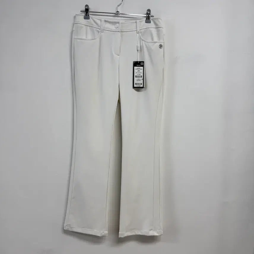 [BUNJANG] Volvik Women's White Bootcut Golf Pants Size 67 / 볼빅 여성 골프팬츠 화이트 부츠컷 골프바지 67 JS73