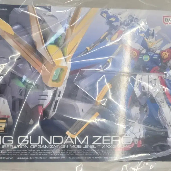 [BUNJANG] RG Wing Gundam Zero TV Version Plastic Model Kit / RG 윙건담 제로 tv판