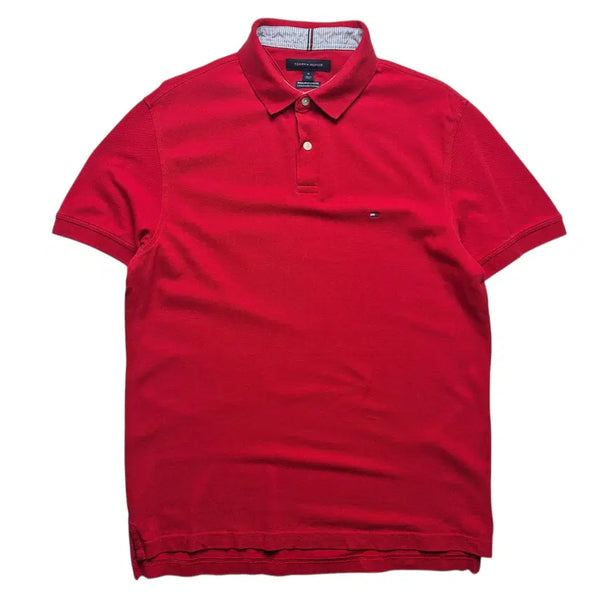 [BUNJANG] Tommy Hilfiger Men's Red PK Polo Shirt (Size M) / [M] 타미힐피거 PK 카라티