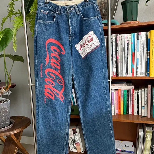 [BUNJANG] 1980s Coca-Cola Denim Pants / 1980s cocacola 데님팬츠 29