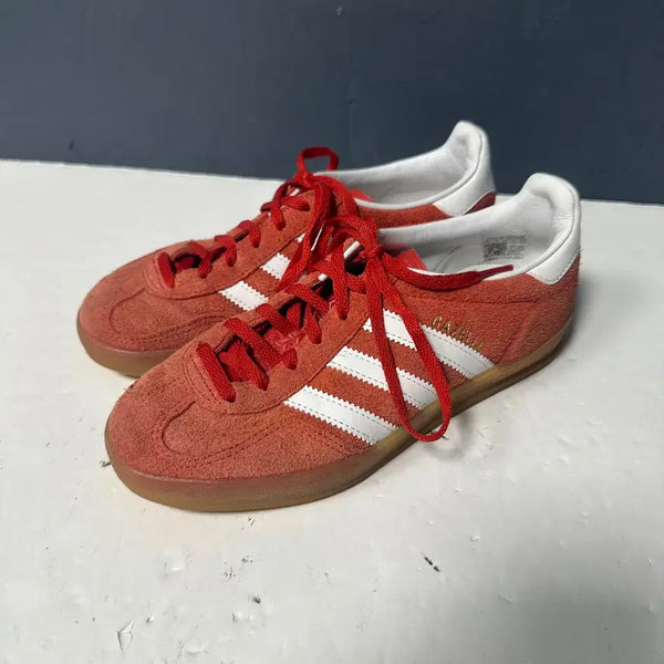 [BUNJANG] Adidas Gazelle Indoor Sneakers Orange Red / 225 아디다스 가젤 인도어 오렌지레드 스니커즈