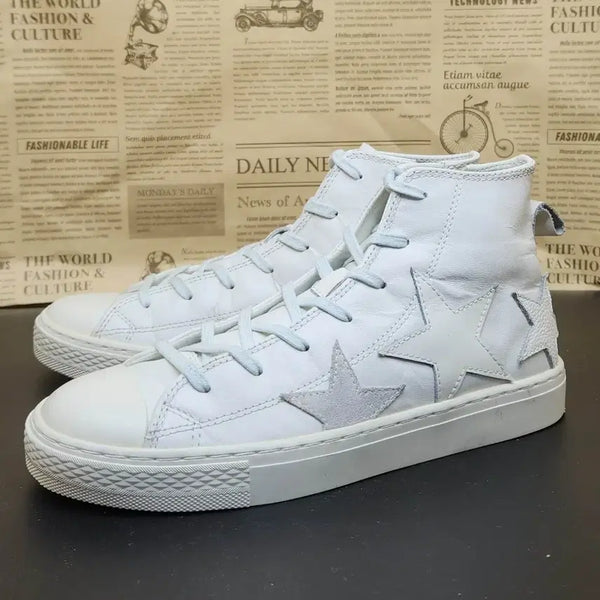 [BUNJANG] Converse Coupe Triostar Women's High-Top Sneakers (Size 225) / 컨버스 쿠페 트리오스타 여성하이탑 225