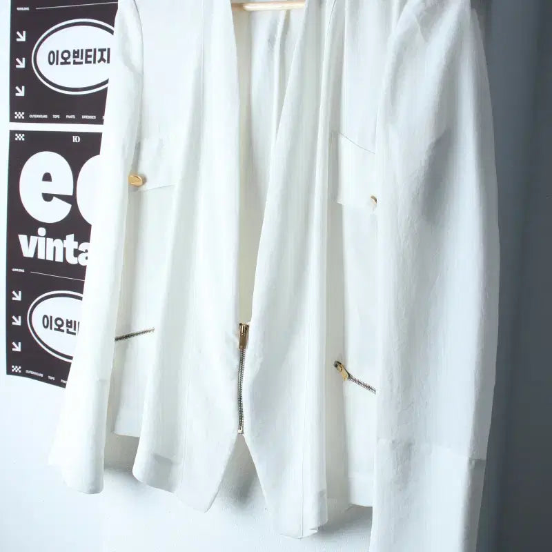 [BUNJANG] System Zip-Up Windbreaker Jumper Jacket / W(S-M) 시스템 집업 바람막이 점퍼자켓 한섬 경량 폴리-H36125