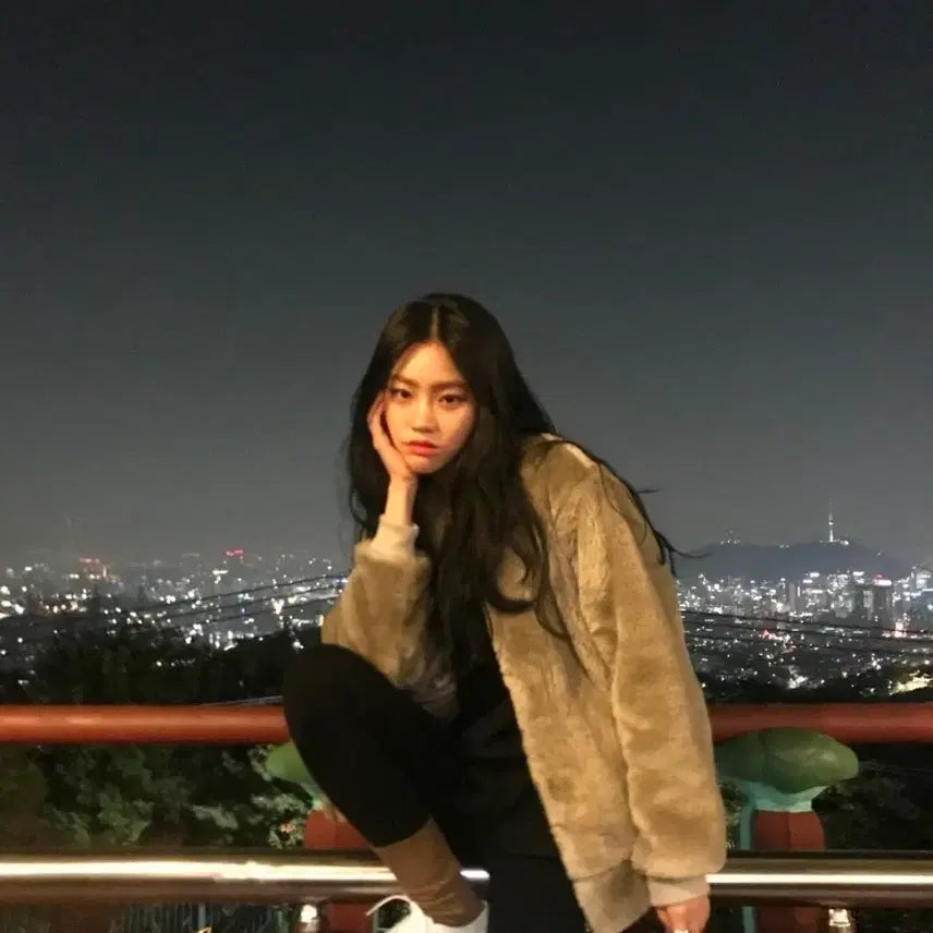 [BUNJANG] Azure Market Faux Fur Jacket Beige / 아주르마켓 퍼자켓 베이지