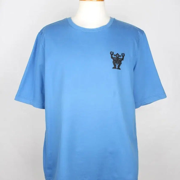 [BUNJANG] Hermes Robot Patch Short Sleeve T-Shirt L (100) / 에르메스 로봇 패치 반팔 티셔츠 L(100)