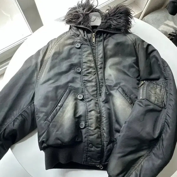 [BUNJANG] Project G/R N2B Vintage Jacket Black / 프로젝트 G/R N2B 빈티지 자켓 블랙