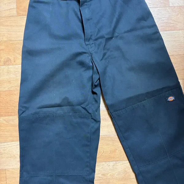 [BUNJANG] Dickies Double Knee 38x32 Black Pants / 디키즈 더블니 38 x 32 블랙