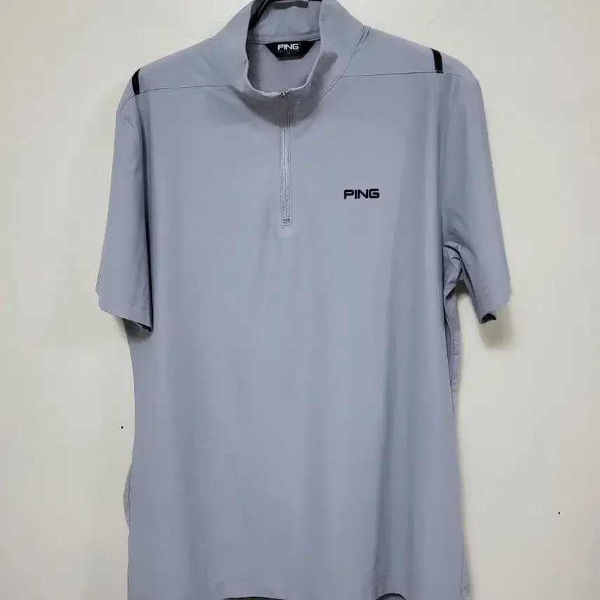 [BUNJANG] Ping Golf Wear Short-Sleeve Half Zip-Up / 핑 골프웨어 반팔 1/2 집업.260728