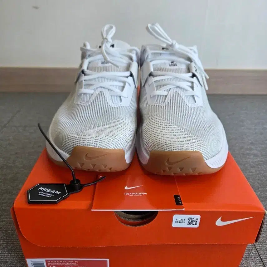 [BUNJANG] Nike Metcon 10 White Platinum Tint Men's Training Shoes Size 280 / 나이키 메트콘 10 화이트 플래티넘 틴트 280