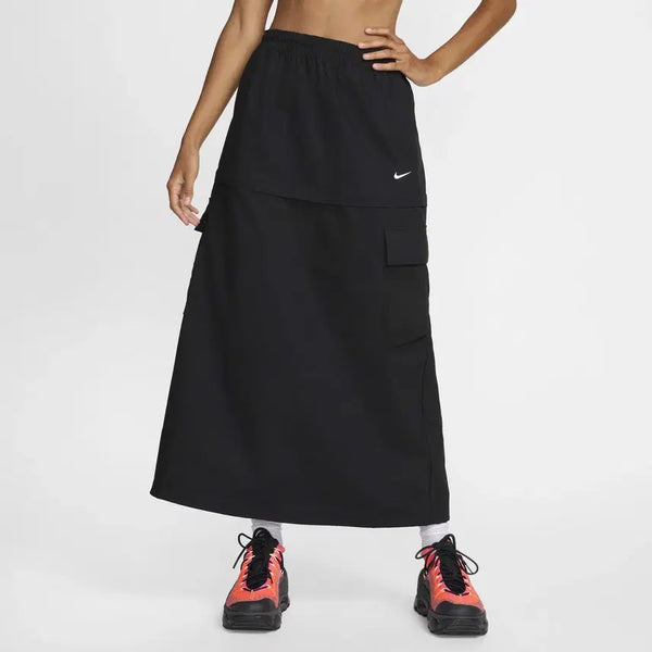 [BUNJANG] Nike Women's Mid-Rise Woven Cargo Skirt / M 나이키 에센셜 미드라이즈 우븐 카고 스커트 치마