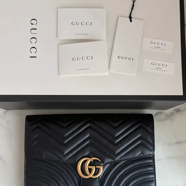 [BUNJANG] Gucci Matelassé Clutch Bag / 구찌 (마틀라세 클러치백)