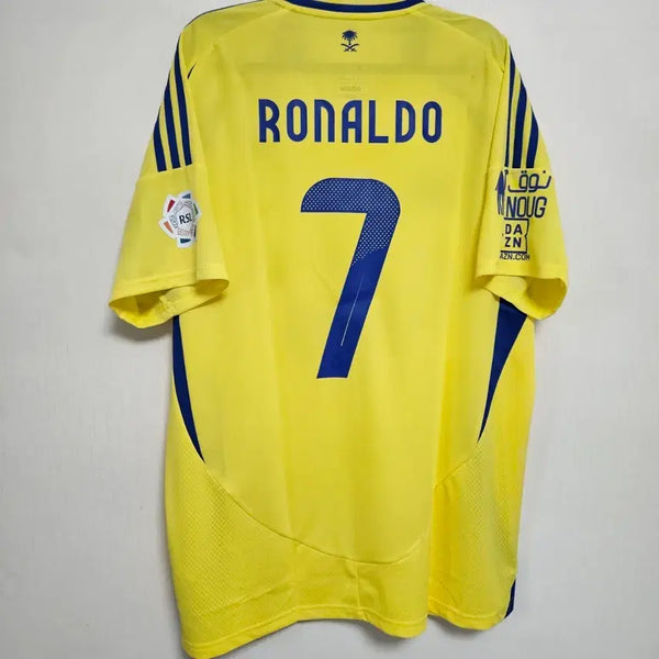 [BUNJANG] Al Nassr 24-25 Home Cristiano Ronaldo Authentic Jersey XL / [XL]24-25 알 나스르 홈 호날두 유니폼