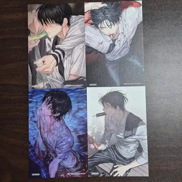 [BUNJANG] Toonique Star Official Employee Special Edition Postcard Set / 별정직 공무원 투니크 특전 엽서 한마루 4장 세트