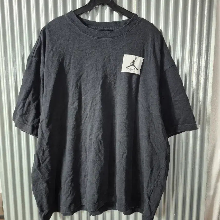 [BUNJANG] Nike Jordan XXL Black Short Sleeve T-Shirt / XXL 조던 반팔 티셔츠 블랙