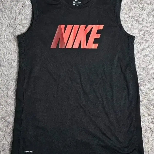 [BUNJANG] Nike Dri-FIT Sleeveless T-Shirt Black XL / 나이키 드라이핏 민소매 티셔츠 블랙 xl