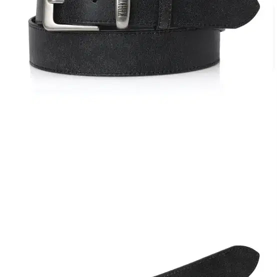 [BUNJANG] Kaki Point Vintage Leather Belt / 카키포인트 빈티지 벨트