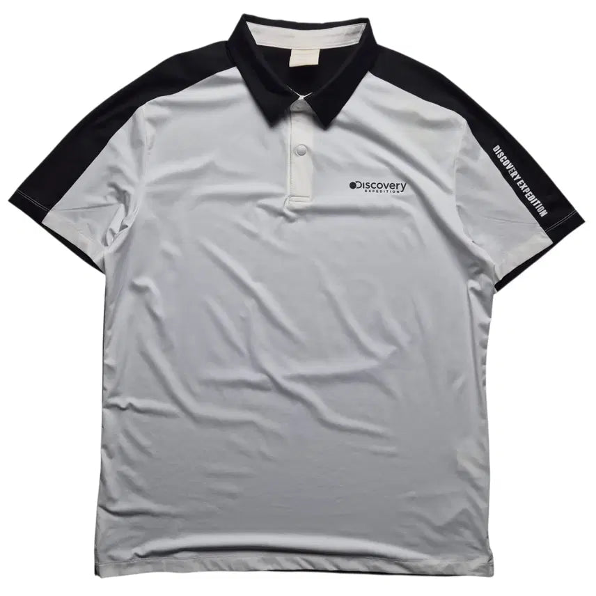[BUNJANG] Discovery Functional Collar T-Shirt Men's Size 110 / [110] 디스커버리 기능성 카라티