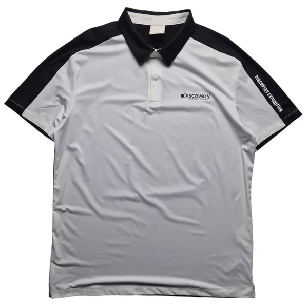 [BUNJANG] Discovery Functional Collar T-Shirt Men's Size 110 / [110] 디스커버리 기능성 카라티