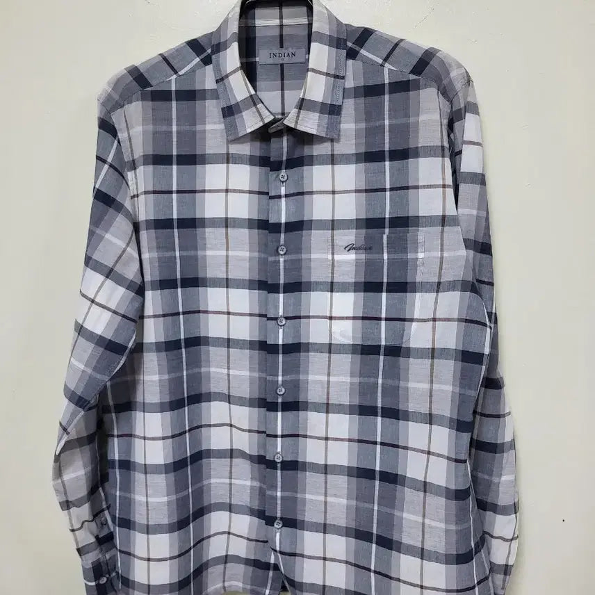 [BUNJANG] Indian Check Shirt / 인디안 체크 남방.260728