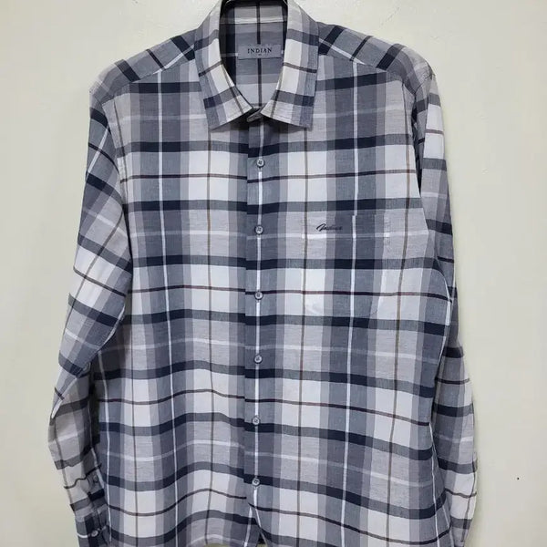 [BUNJANG] Indian Check Shirt / 인디안 체크 남방.260728