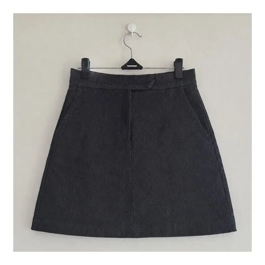 [BUNJANG] A-Line Raw Denim Skirt / A라인 생지색 데님스커트 (S/55/85 사이즈)