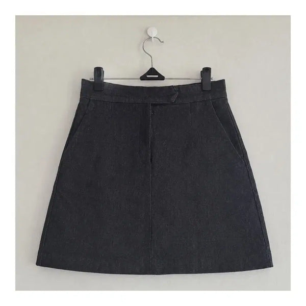 [BUNJANG] A-Line Raw Denim Skirt / A라인 생지색 데님스커트 (S/55/85 사이즈)