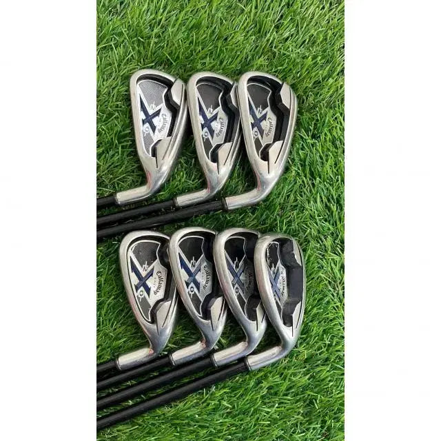 [BUNJANG] Callaway X20 Men's Iron Set - Graphite Shaft (R Flex) / 남자아이언세트 캘러웨이X20 중고아이언세트 골프클럽9