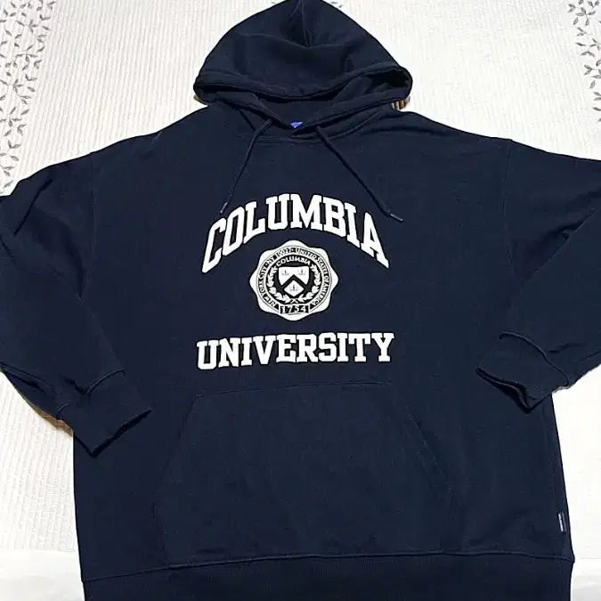 [BUNJANG] Columbia University Oversized Hoodie Size 105 / 컬럼비아대학교 오버핏후드 105 가슴61 기장73