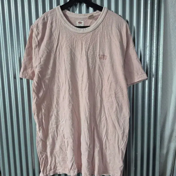 [BUNJANG] Levi's Pink Short Sleeve T-Shirt M / M 리바이스 반팔 티셔츠 핑크