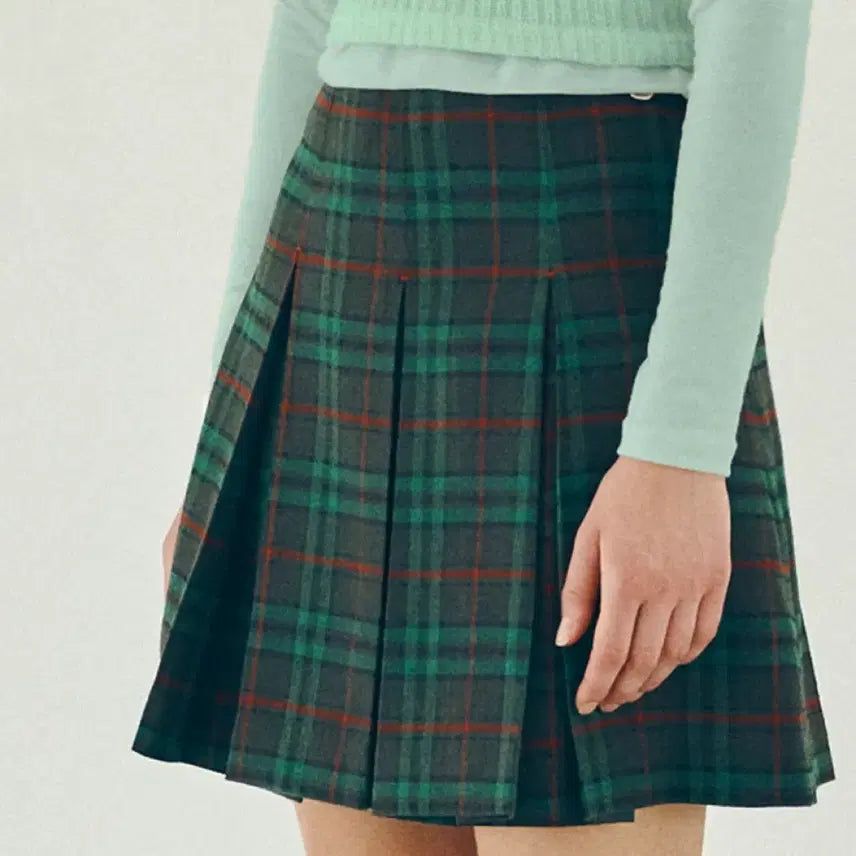 [BUNJANG] RAvenue LOU Christine Check Skirt S / 랭앤루 크리스틴 체크스커트 스쿨룩 s