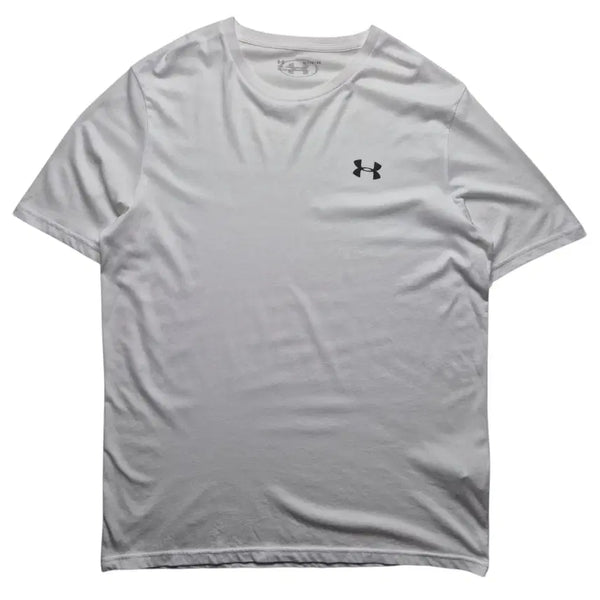 [BUNJANG] Under Armour Short Sleeve T-Shirt XL White Logo / [XL] 언더아머 반팔티셔츠