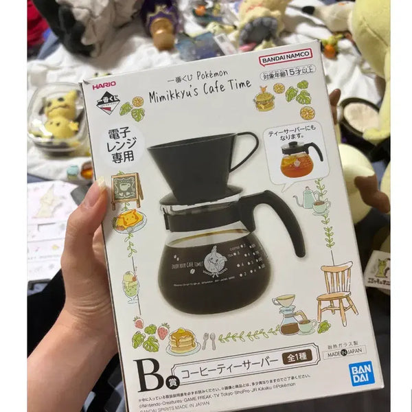 [BUNJANG] Pokemon Cafe Time Kuji Prize B Glass Pot / 따라큐 카페타임 쿠지 B상 유리포트