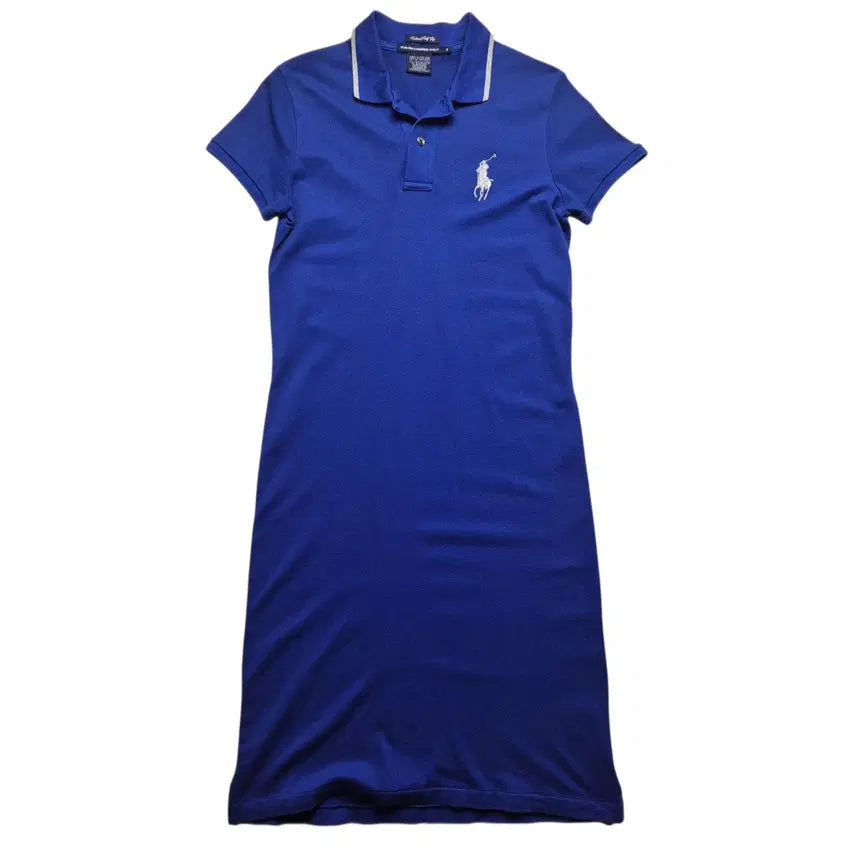 [BUNJANG] Polo Ralph Lauren Big Pony Collar Dress / [s] 폴로 랄프로렌 빅포니 카라 원피스