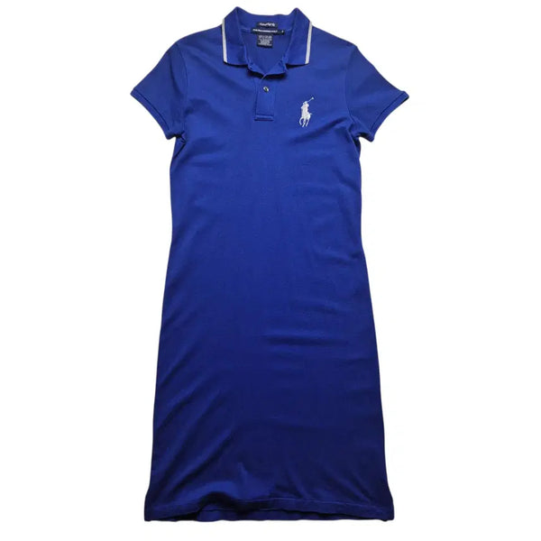 [BUNJANG] Polo Ralph Lauren Big Pony Collar Dress / [s] 폴로 랄프로렌 빅포니 카라 원피스