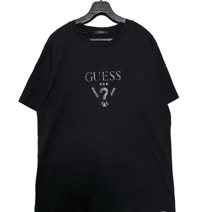 [BUNJANG] Guess Logo Short Sleeve T-Shirt / 게스 로고 반팔