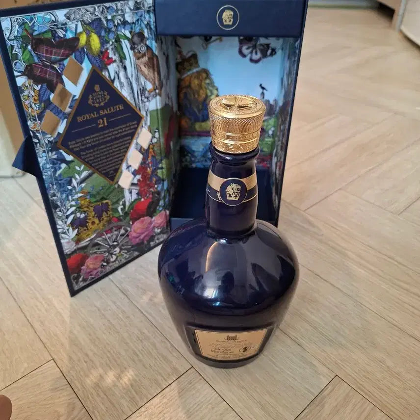 [BUNJANG] Royal Salute 21 Year Old Empty Bottle & Box / 로얄살루트 21 공병&박스