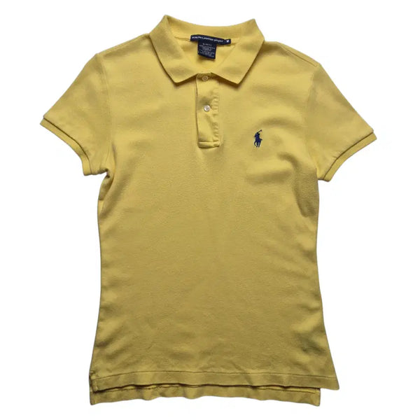 [BUNJANG] Polo Ralph Lauren Cotton Polo Shirt - Yellow / [M] 폴로 랄프로렌 코튼 카라티
