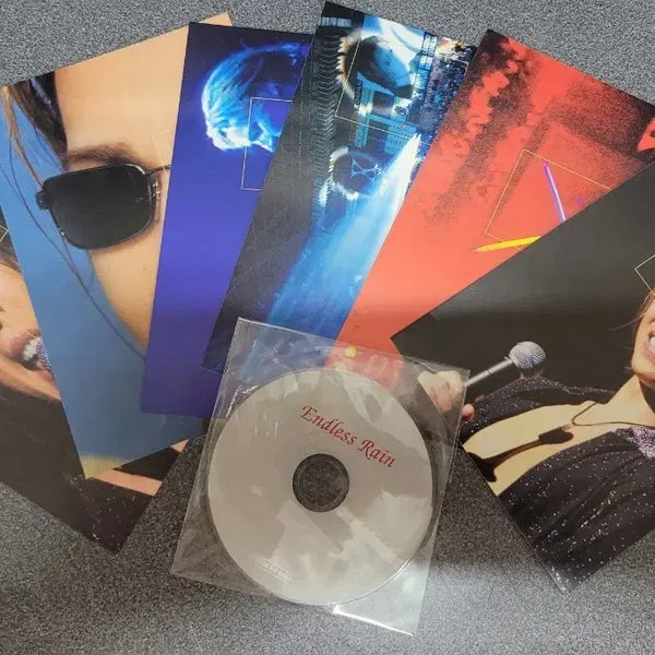 [BUNJANG] X Japan Yoshiki Eternal Melody Commemorative Goods Mini CD & Postcards Set / x-japan 요시키 eternal melody 발매기념 증정 굿즈