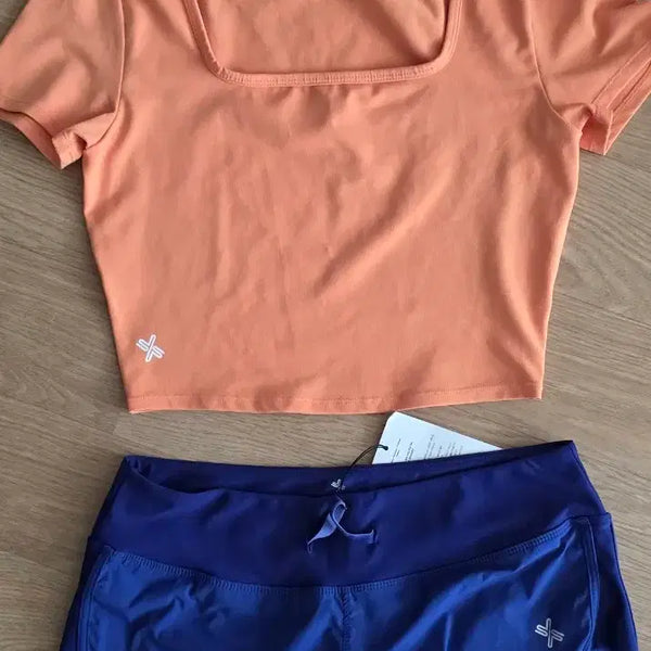 [BUNJANG] Xexymix Shorts & Crop Top Set / 젝시믹스 각