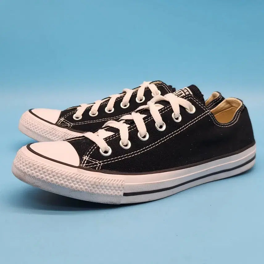 [BUNJANG] Converse All Star Black Men's Sneakers Size 260 / 컨버스 올스타 블랙 남성스니커즈260