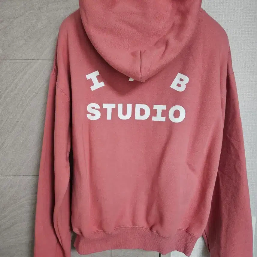 [BUNJANG] IAB STUDIO Rose Pink Hoodie M Size / 아이앱스튜디오 후드티 로즈핑크 M 사이즈