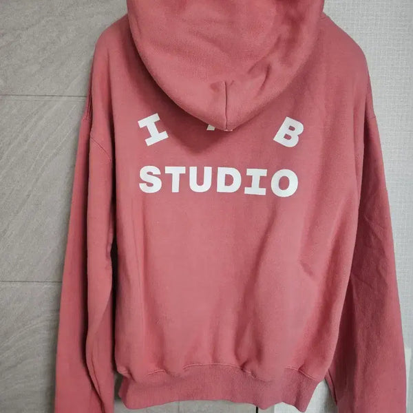 [BUNJANG] IAB STUDIO Rose Pink Hoodie M Size / 아이앱스튜디오 후드티 로즈핑크 M 사이즈